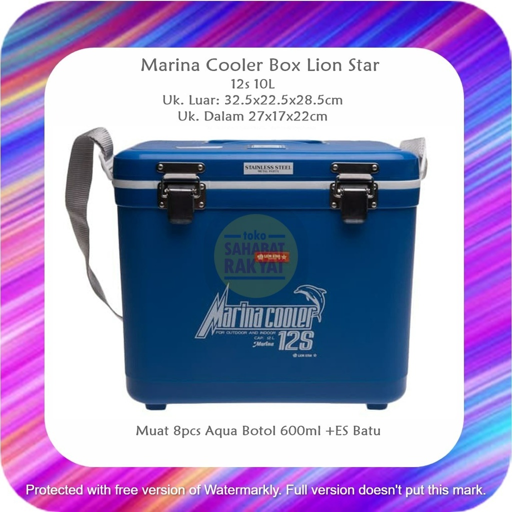 Marina Cooler Box Lion Star