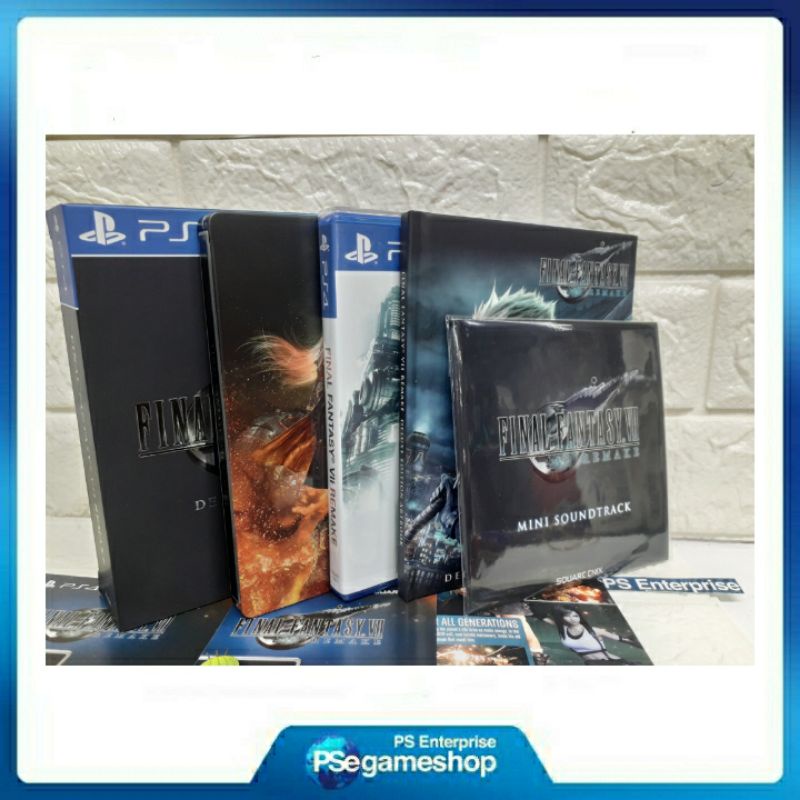 Ps4 Final Fantasy VII Remake Deluxe Edition ( Eng / R3 - noseal )