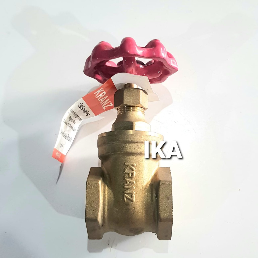 CRAZY SALE | KUNINGAN GATE VALVE 1 inch Drat Stop Kran KRANZ / STOPKRAN Ball Valve Kuningan