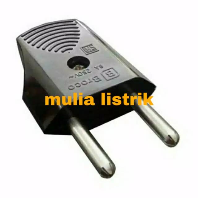 Steker gepeng BROCO colikan listrik