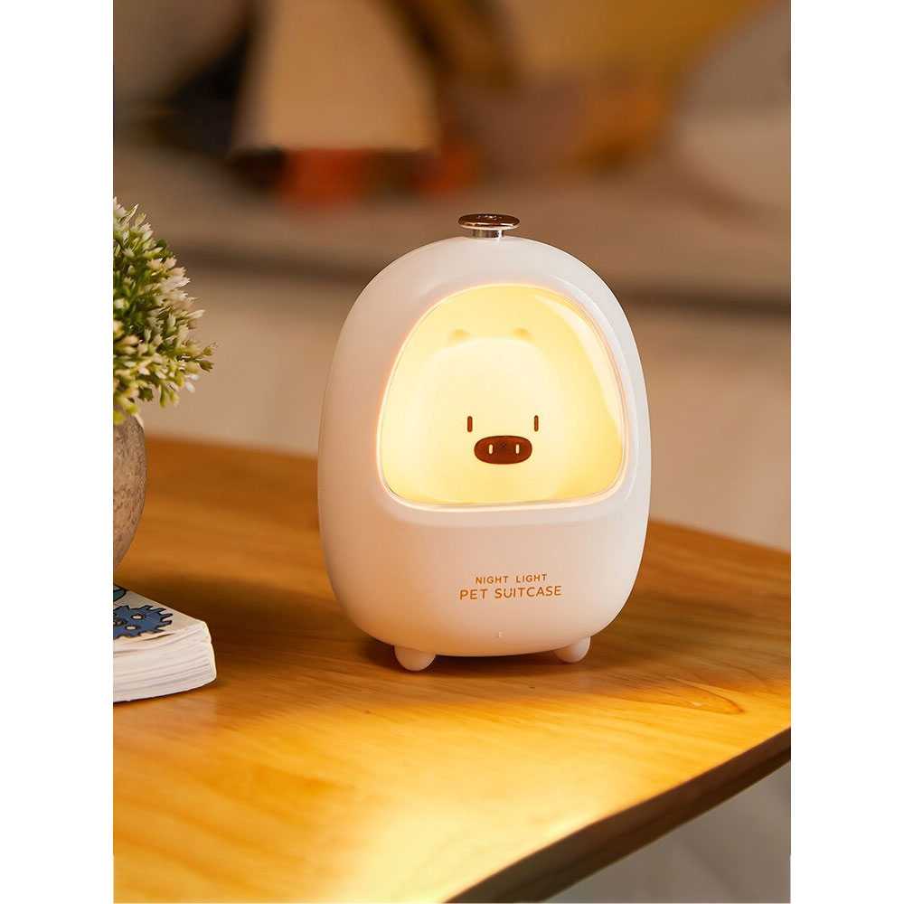 Lampu Tidur Lucu Anak LED RGB Light Model Piggy