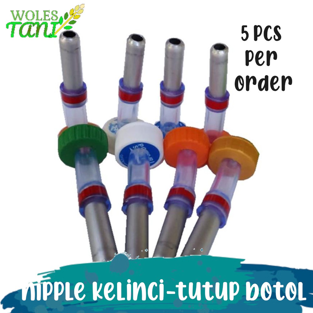 Nipel Nepel Kelinci Tutup Botol 5 Pcs