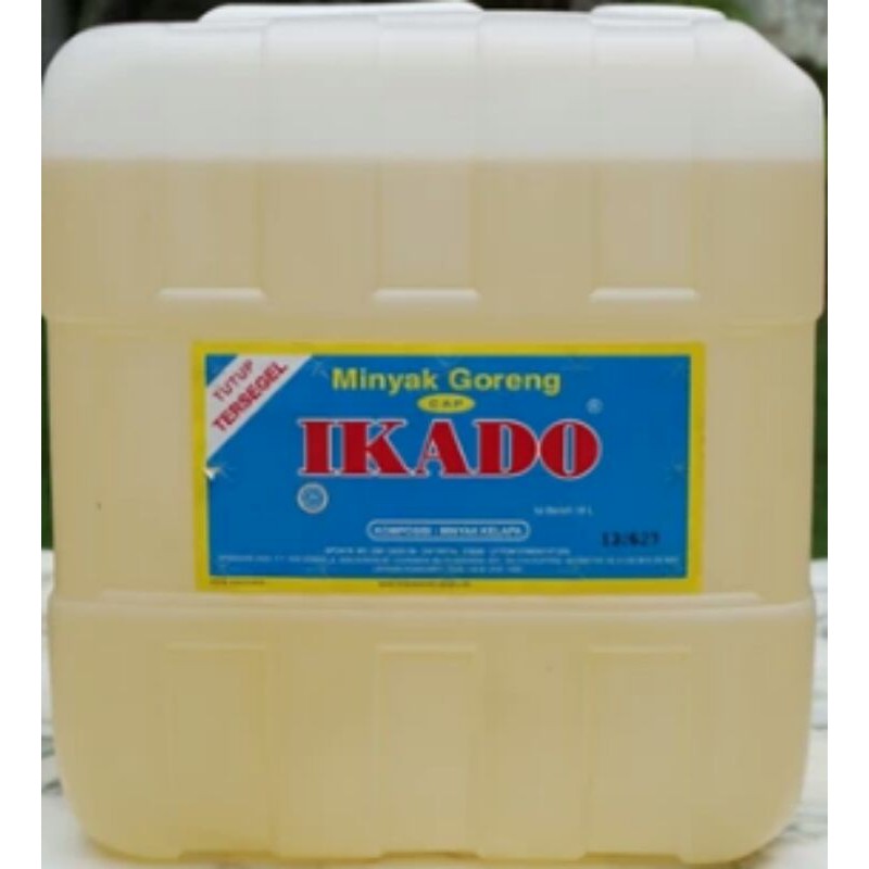 Minyak goreng ikado jerigen 18 liter