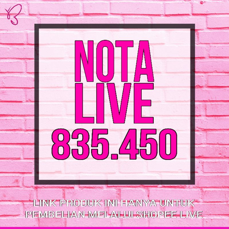 Nota Live 835.450 - BBPO.STORE -