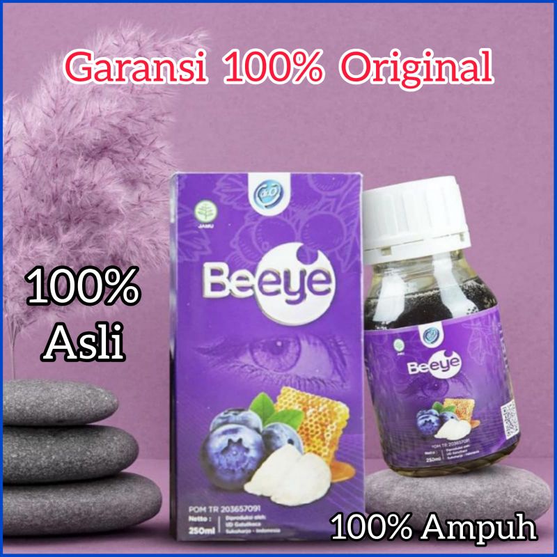 BEEYE MADU MATA MINUS 100% ORIGINAL / MADU MATA KATARAK / OBAT MATA SILINDRIS / SEMBUH MATA MINUS KA