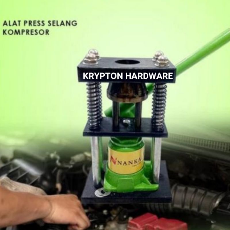 ALAT MESIN PRESS NEPEL SELANG KOMPRESOR NANKAI  BEST QUALITY