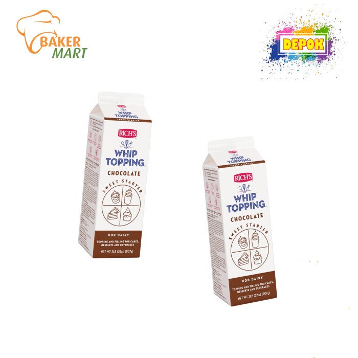 

Rich Whip Topping Chocolate 907Gr