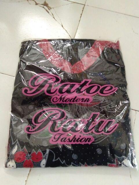 Batik Couple Gamis Kemeja Ori Ratoe Modern