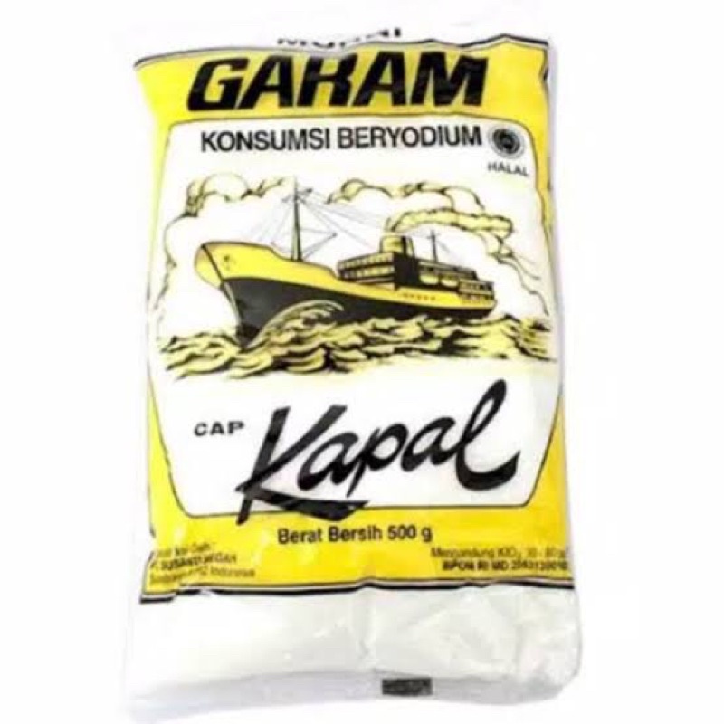 

Garam Cap Kapal 500gr