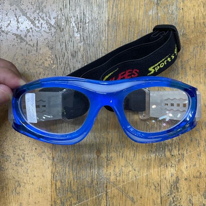 Kacamata Minus Olahraga Futsal Original Panlees AS019 Sports Glasses-Smoke Blue