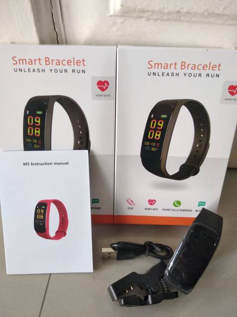 Smartband M5 Waterproof, Blood pressure Oxygen Smartwatch Mi Band M5