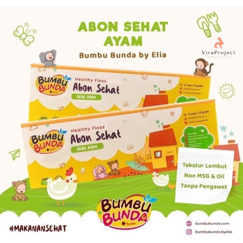 8+ BUMBU BUNDA ABON SEHAT MPASI BAYI