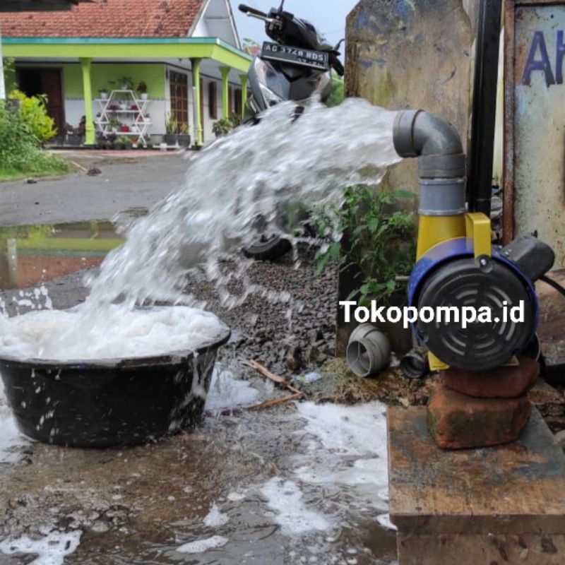 Mesin pompa air modifikasi pompa air kolam ikan koi