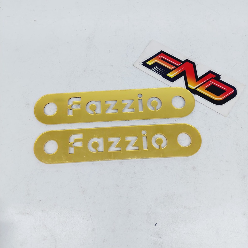 Sticker stiker resin panel depan samping body yamaha Fazzio 125