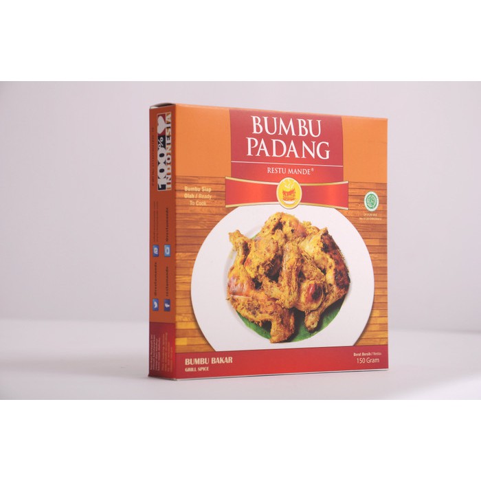 

Jual Bumbu Daging Ayam & Ikan Bakar - Bumbu Padang Restu Mande Terlaris