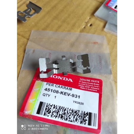 AP. Plat Penahan Cakram Depan Supra Per Cakram Supra Seng Cakram Supra