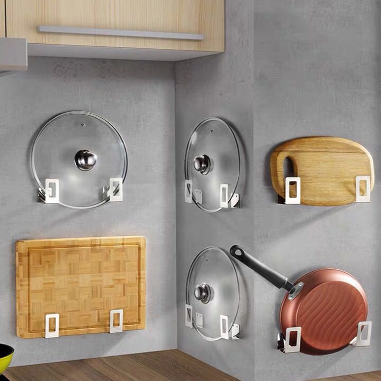 Creative Home Pot Cover Storage Rack Multi-Function Chopping Board Rak Holder dapur Storage Rak