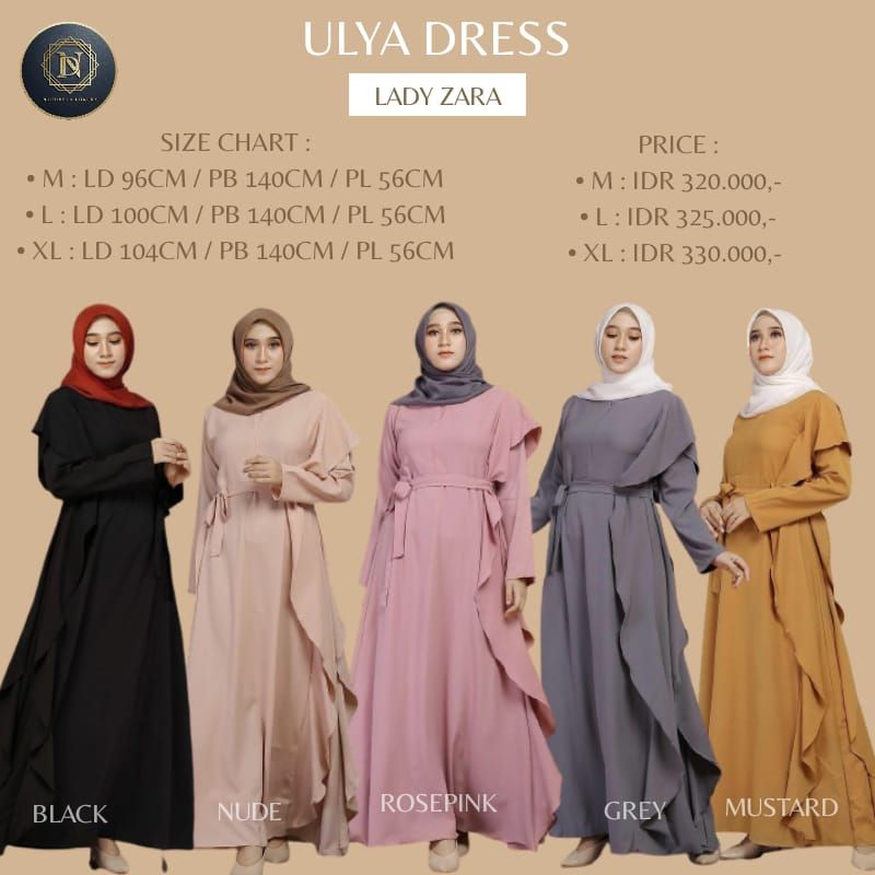 ULYA DRESS BY NADHEERA LUXURY