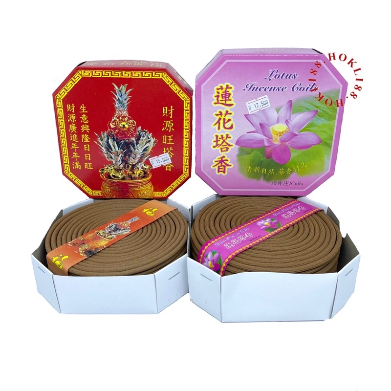 Dupa Hio Lingkar Thak Hio Nenas, Lotus, Jasmine