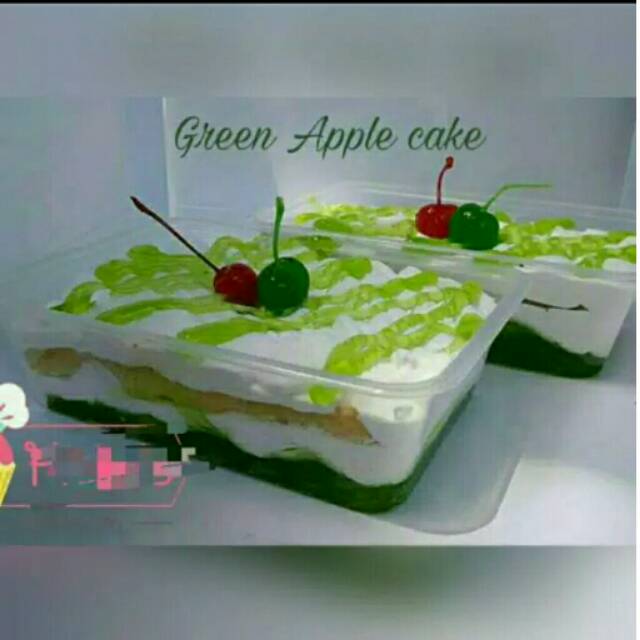 

Green apple cake