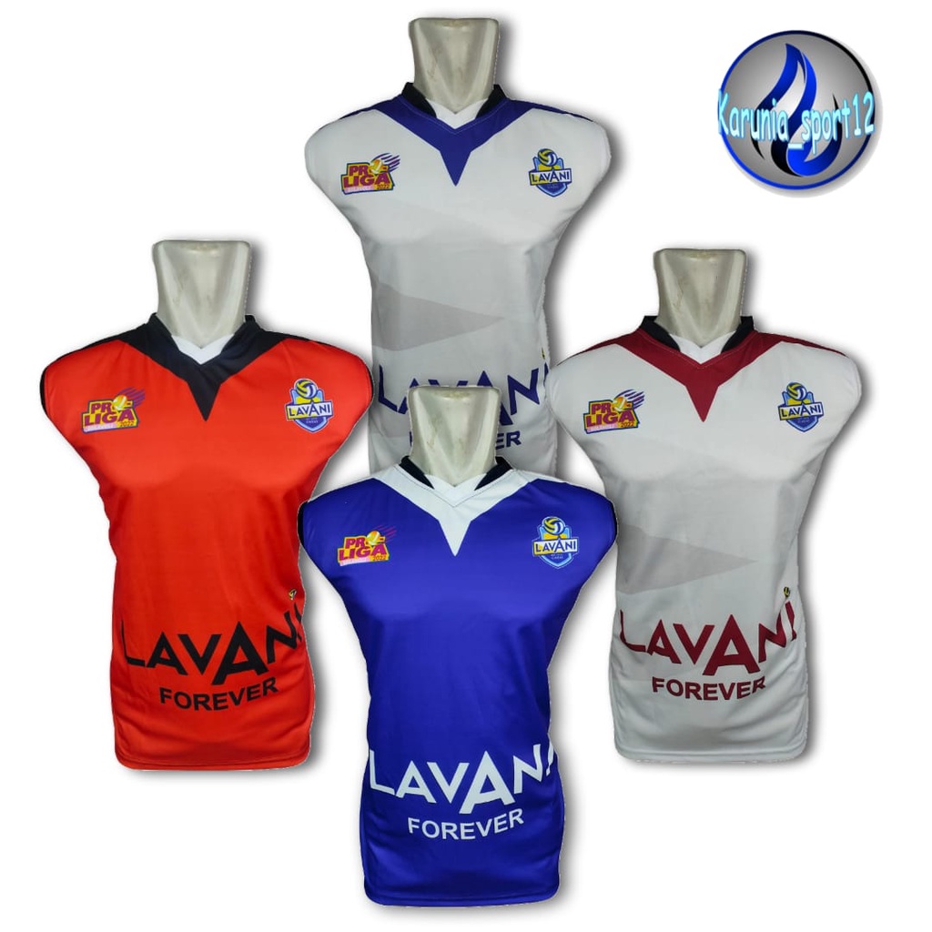 jersey voli proliga lavani kaos volley lapani poly jersi volly