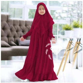 gamis anak perempan Ss syari nadira kid