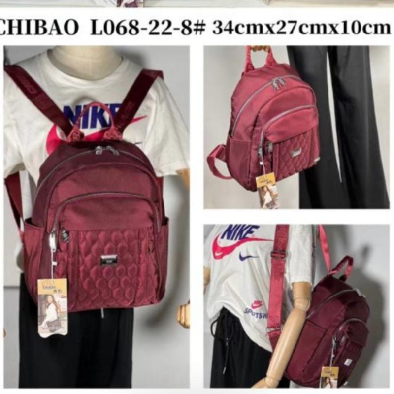 Tas ransel wanita chibao terbaru ory import L068 kanvas