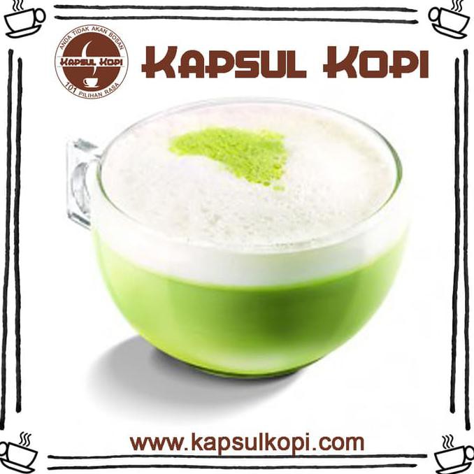 

Green Tea Latte Kapsul Kopi Nescafe Dolce Gusto NDG Coffee Capsule