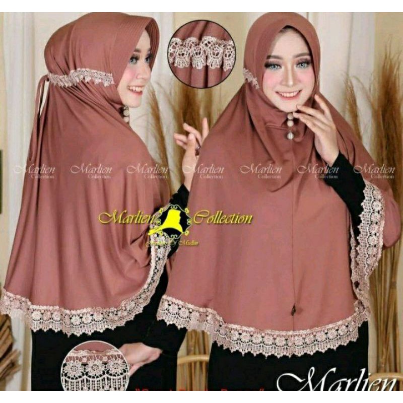 TERBARU - Jilbab Syari Hijab Marlin / Jilbab Syari Hijab