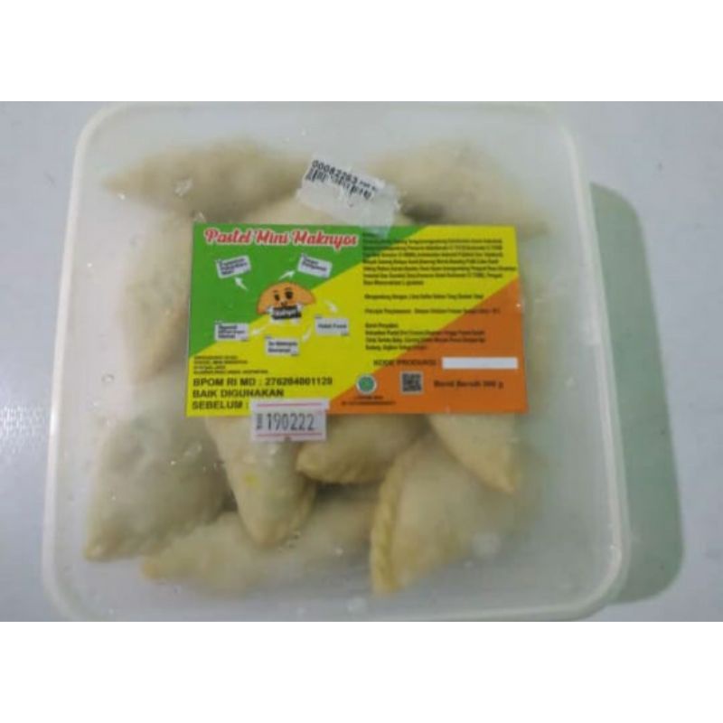 

PASTEL MINI/PASTEL ENAK/PASTEL FROZEN FOOD SEHAT
