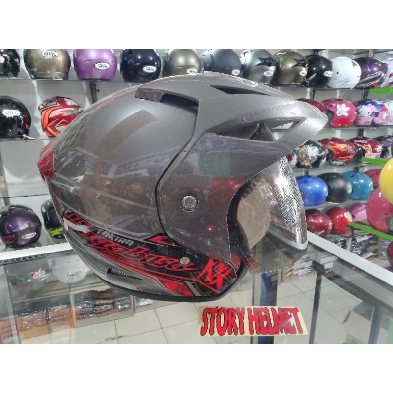 Promo Helm Anak Tanggung umur 10-15tahun SNI helm cowok cewek