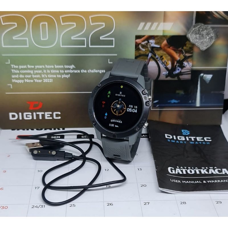 SMARTWATCH DIGITEC X GATOTKACA JAM TANGAN PRIA ORIGINAL GARANSI 1 TAHUN