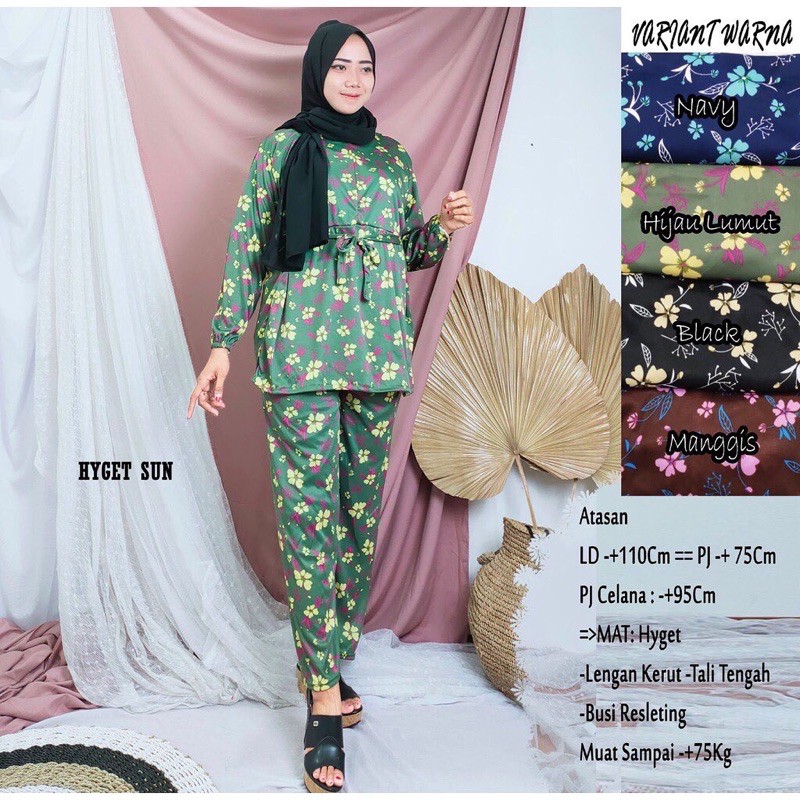 one set sultan hyget / setelan Hyget