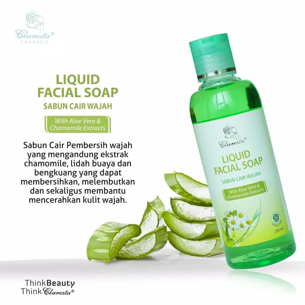 Claresta Liquid Facial Soap ~ Original 100%