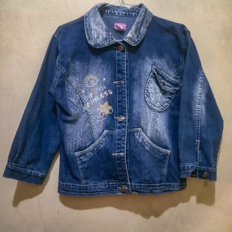 preloved jaket levis anak perempuan