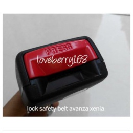Unik Lock safety belt avanza xenia tahun 2004 sd 2006 HITAM Berkualitas