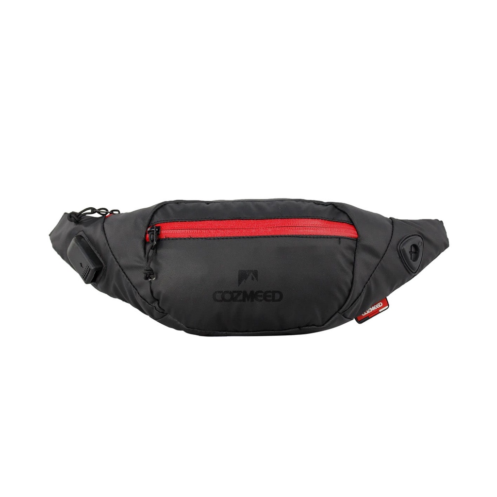 Tas slempang Waistbag Black corn /Tas Waistbag Cozmeed