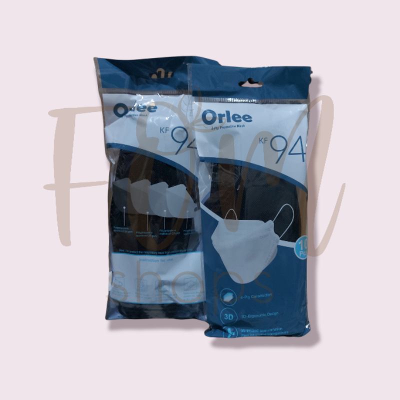 MASKER Kf94 KF 94 4Ply 4 ply EMBOSS ORLEE evo 3D Kemenkes isi 10 pcs