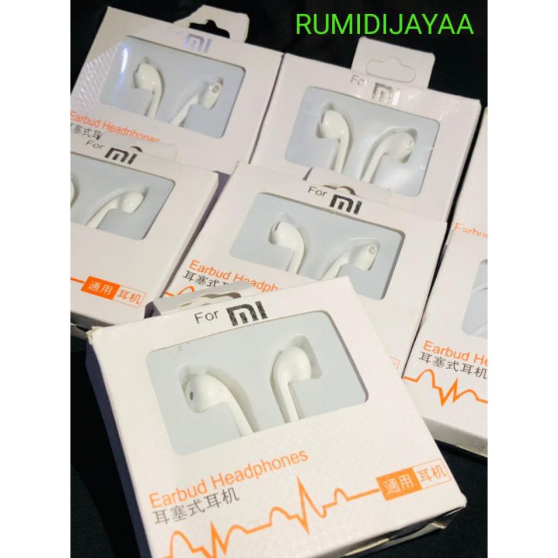 HEADSET XIAOMI HANDSFREE XIAOMI EARPHONE XIAOMI