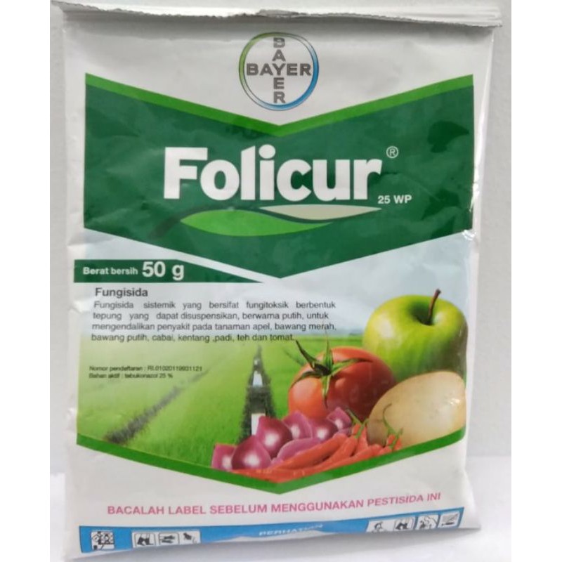 Fungisida Folicur 50 gr