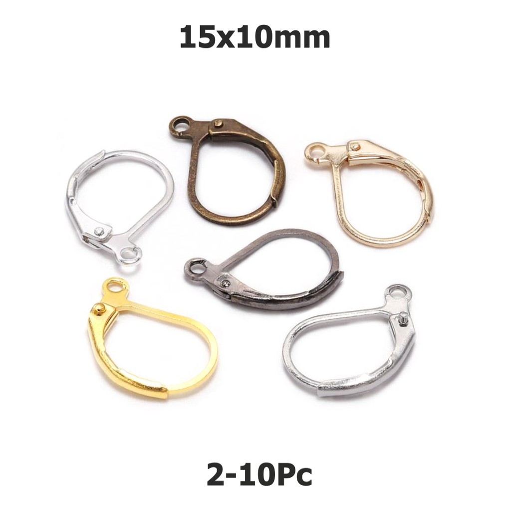 Kait Belakang Anting Untuk Membuat Perhiasan Harga/2-20Pc
