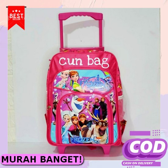 Tas Anak Trolley Karakter / Tas Troli Anak / Tas Anak Troli / Tas Trol Tas Troli Anak Perempuan Anak