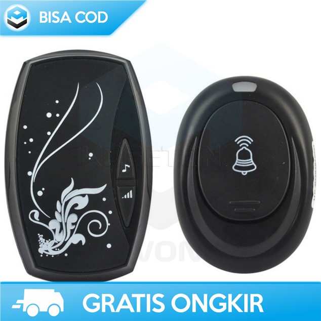 BEL RUMAH WIRELESS WATERPROOF TAFFWARE FK-D009 ORIGINAL ALARM PINTU