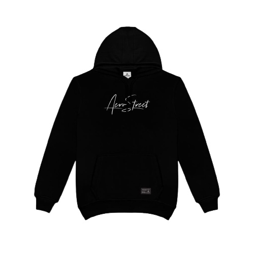 Jaket hoodie pria / sweater hoodie Aerostreet Hoodie Hysteria Hitam Sweater Jumper CAAAA / hoodie fl