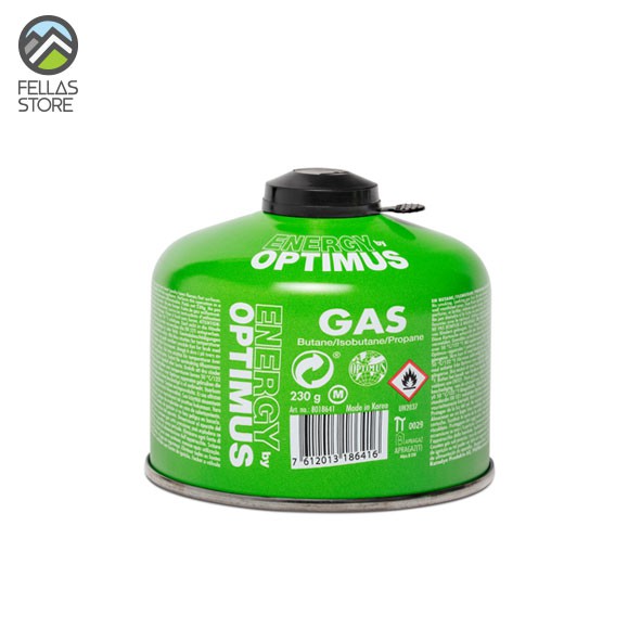 Optimus Canister Universal Gas 230g - Size M Green