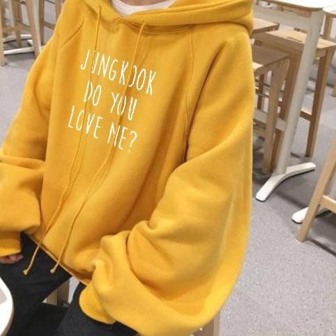 NEW PRODUK Hoodie Sweater Jacket BTS BT21 Do you Love Me TAEHYUNG SUGA JUNGKOOK JIMIN JIN JHOPE RM C