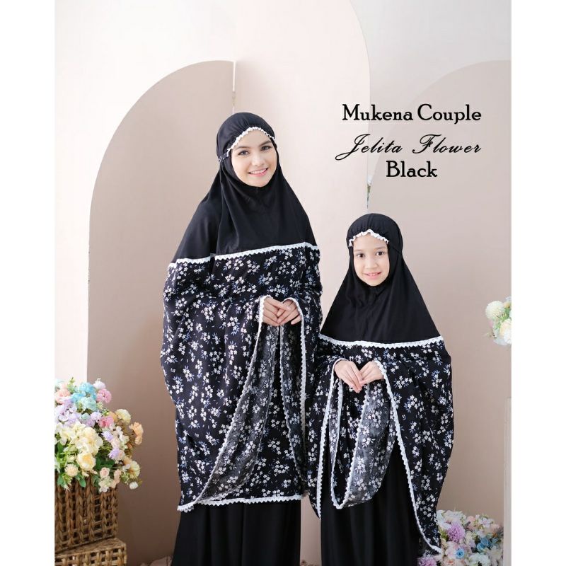 Mukena Couple Ibu dan Anak - Mukena Rayon Couple - Mukena Ibu Anak - Mukena Rayon Premium - Mukena C