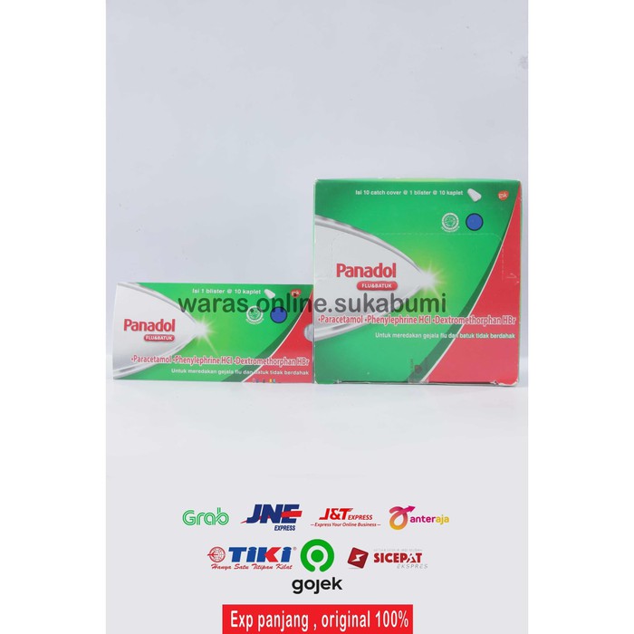 

Panadol Flu Batuk dus isi 10 strip