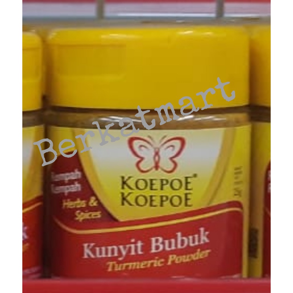 Kunyit Bubuk Koepoe Tumeric Powder Kupu 25 Gram