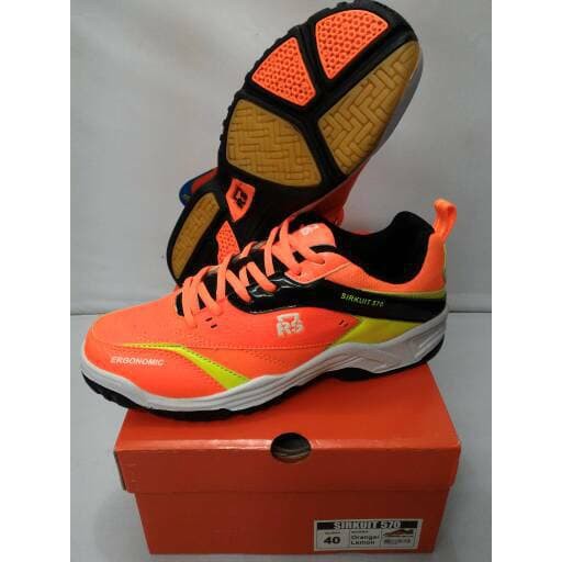 Sepatu Badminton RS - Sirkuit 570 - Orange Lemon (ORIGINAL)